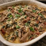 Slow Cooker Tuscan Garlic Butter Beef Roast 8 Hours Perfect Delicious