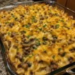 Southern Beef Mushroom Noodle Bake 30 Minutes Ultimate Delicious