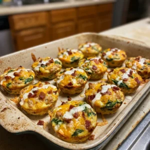 High-Protein Bacon Ranch Chicken Egg Muffins 20 Minutes Easy Delicious