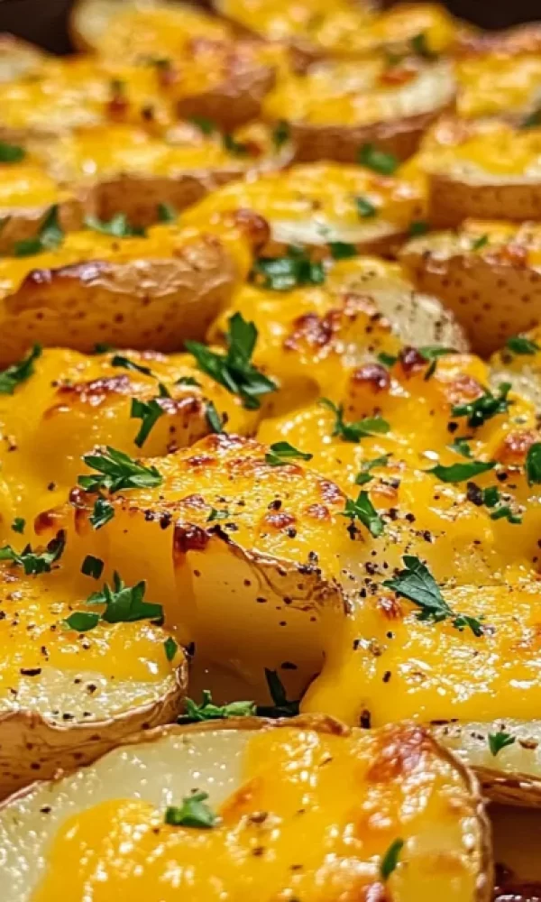 Cheesy Ranch Oven Roasted Potatoes